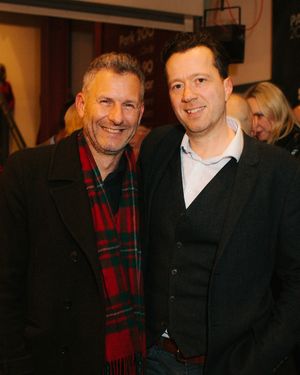 Adam Hills and Jez Bond Photo